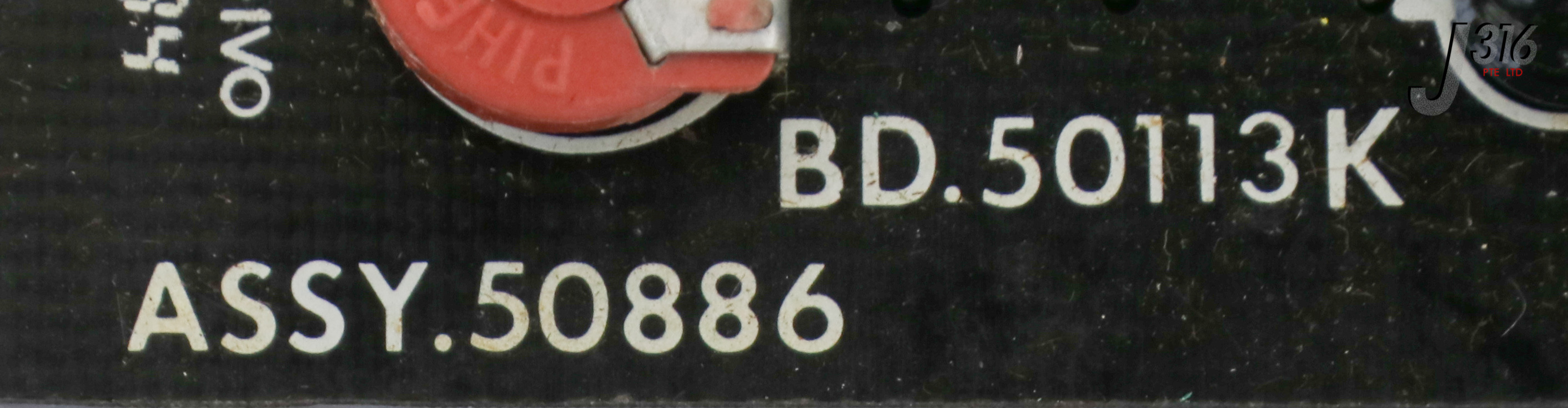 22598 VARIAN PCB, ASSY.50886 FOR VARIAN REMOTE CONTROL, VJW676941